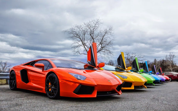 Рейтинг: Три самых безопасных цвета автомобилей 1 Цветовая гамма автмобилей