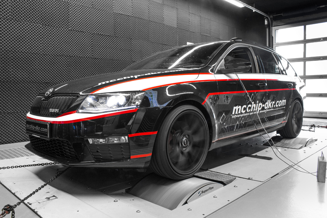 Тюнинг Skoda Octavia RS III от немецких мастеров mcchip-dkr 6 s1