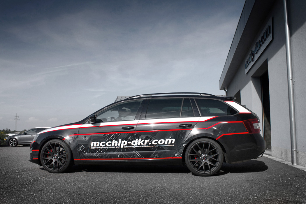 Тюнинг Skoda Octavia RS III от немецких мастеров mcchip-dkr 3 s32