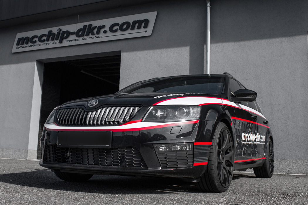 Тюнинг Skoda Octavia RS III от немецких мастеров mcchip-dkr 1 s43