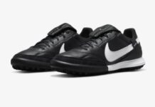 Встречайте эксклюзивный обзор футбольных сороконожек Nike Premier III TF AT6178-010 — последний крик моды и технологий в мире футбольной экипировки!