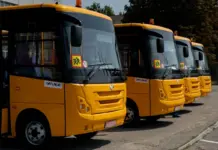 Школьные Автобусы получили три общины Полтавщины