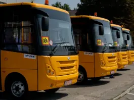Школьные Автобусы получили три общины Полтавщины