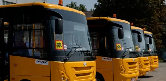 Школьные Автобусы получили три общины Полтавщины