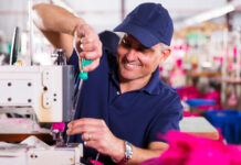 Техническое обслуживание и ремонт промышленных швейных машин