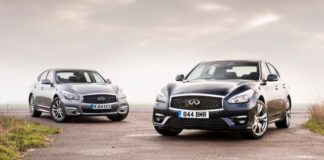 Рестайлинговый Infiniti Q70 начнет продаваться в Европе в конце января