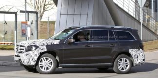 Mercedes-Benz проводит испытания внедорожника GLS в Германии