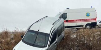 ДТП с участием трех автомобилей в Полтавской области: есть пострадавший