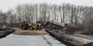 На Полтавщине ремонтируют дорогу «Великие Сорочинцы — Ковалевка — Воскобойщики — Михайлики»