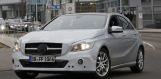 Mercedes-Benz A-Class готовится к фейслифту