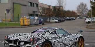 На тестах был замечен загадочный прототип Pagani Huayra