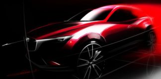 Первый «тизер» Mazda CX-3 накануне автошоу в Лос-Анджелесе