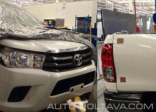 Рестайлинговый Toyota Hilux попала в Сеть 1 aut1,3