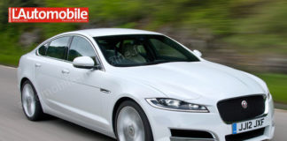 Новый Jaguar XF покажут в Нью-Йорке