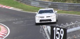 Chevrolet Camaro 2016 засняли на тестовом пробеге в Нюрбургринге (Видео)