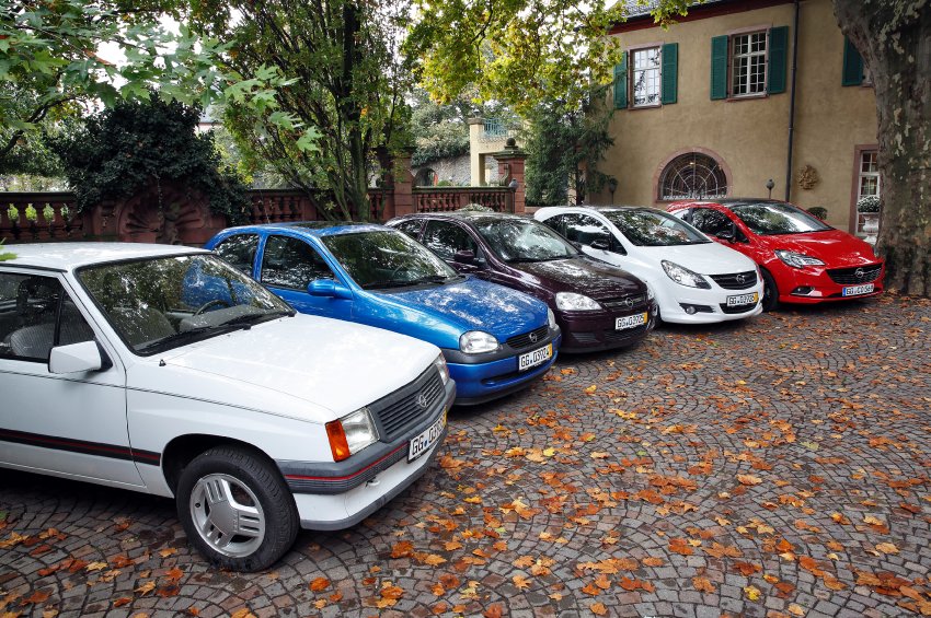 Opel Corsa 2014 с новым лицом 1 2014/ Opel Corsa