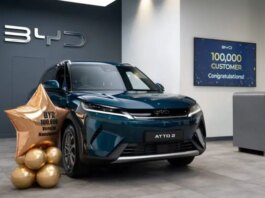 BYD преодолела рубеж в 100 000 проданных автомобилей в Великобритании за три года