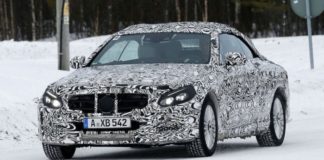 Mercedes-Benz C-Class Cabriolet засветился в сети