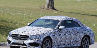 Mercedes-Benz продолжает тестировать купе C-Class второй генерации