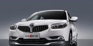 В Шанхае будет представлен внедорожник Brilliance V3