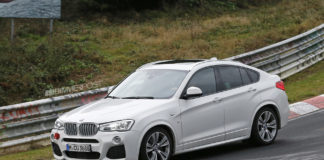 Новый кроссовер BMW X4 M40i сфотографировали без камуфляжа